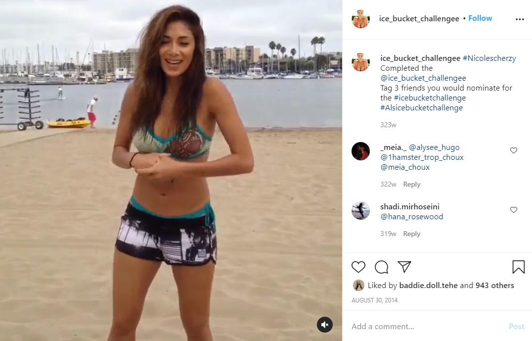 #IceBucketChallenge by Nicole Scherzinger